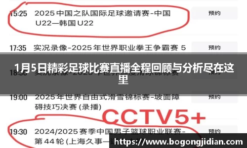 1月5日精彩足球比赛直播全程回顾与分析尽在这里